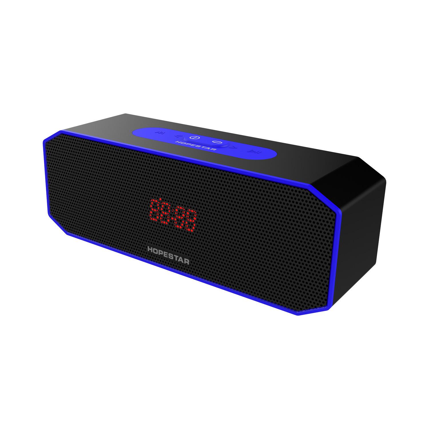 Портативна Bluetooth-колонка Hopestar P8 Чорно-синій