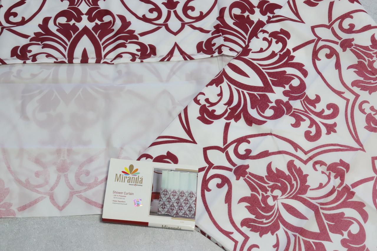 Шторка для ванной комнаты Miranda Alina 180x200 см (29438413) - фото 2 Шторка для ванной комнаты Miranda Alina 180x200 см (29438413) - фото 2