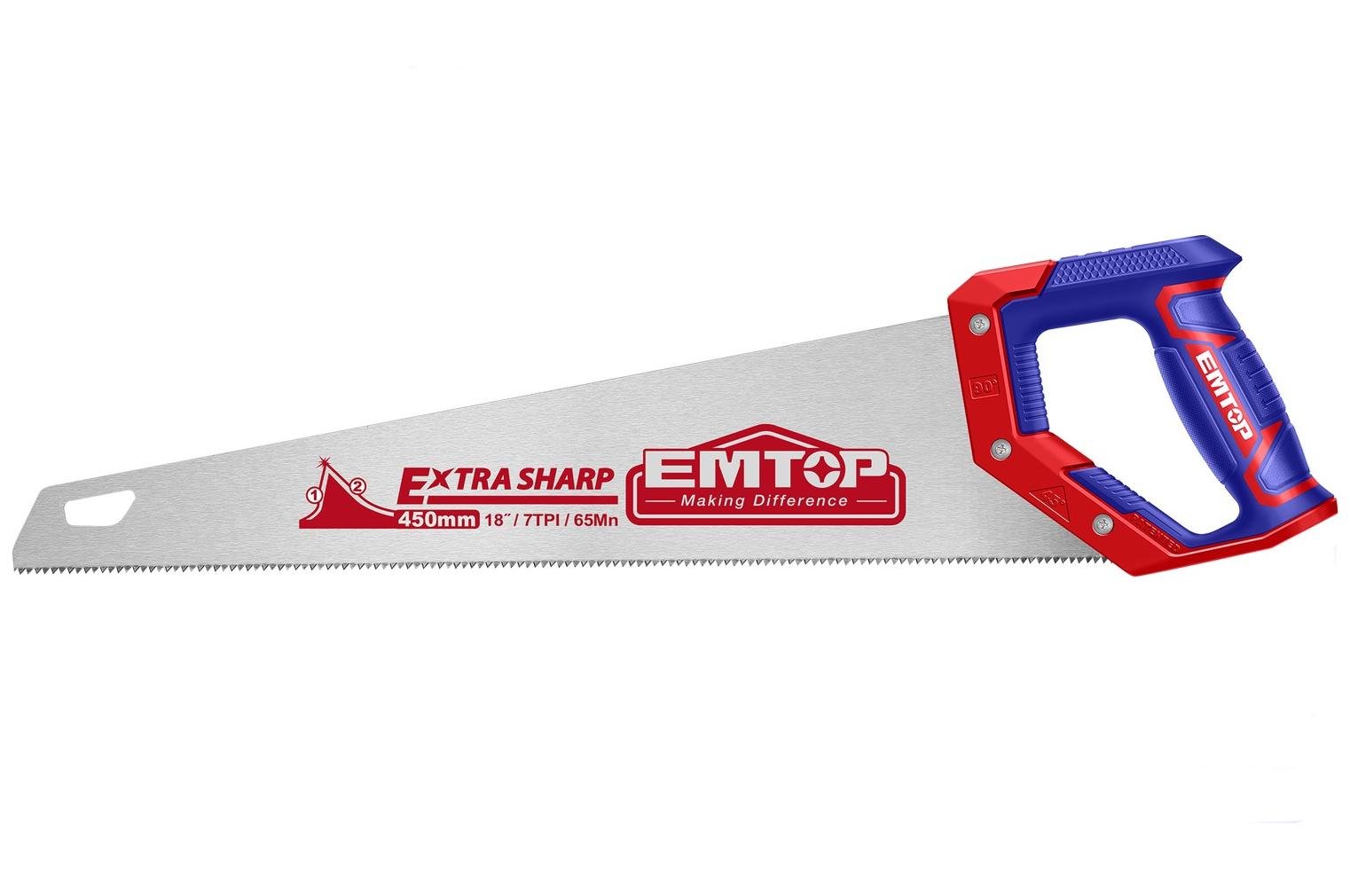 Ножовка EMTOP EHAS4502 450 мм