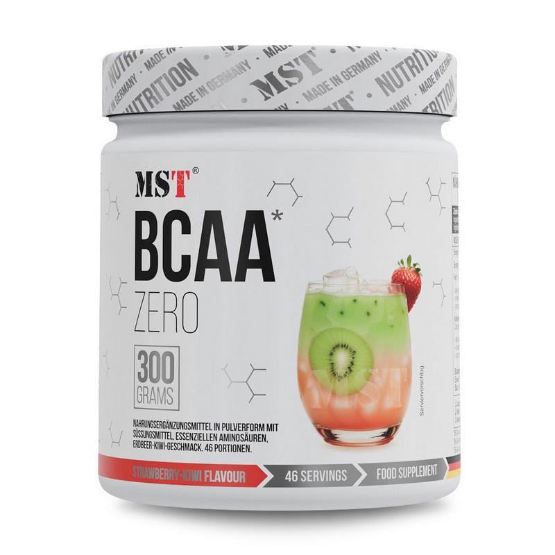 Аминокислоты MST BCAA Zero 300 г без сахара Клубника/Киви