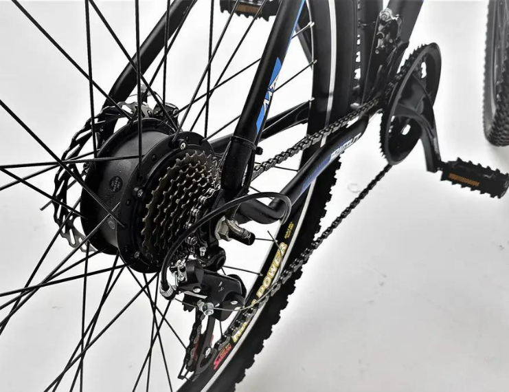 Електровелосипед Azimut Aqua 29" 500 Вт 36В 13А/год Чорно-синій - фото 5 Електровелосипед Azimut Aqua 29" 500 Вт 36В 13А/год Чорно-синій - фото 5