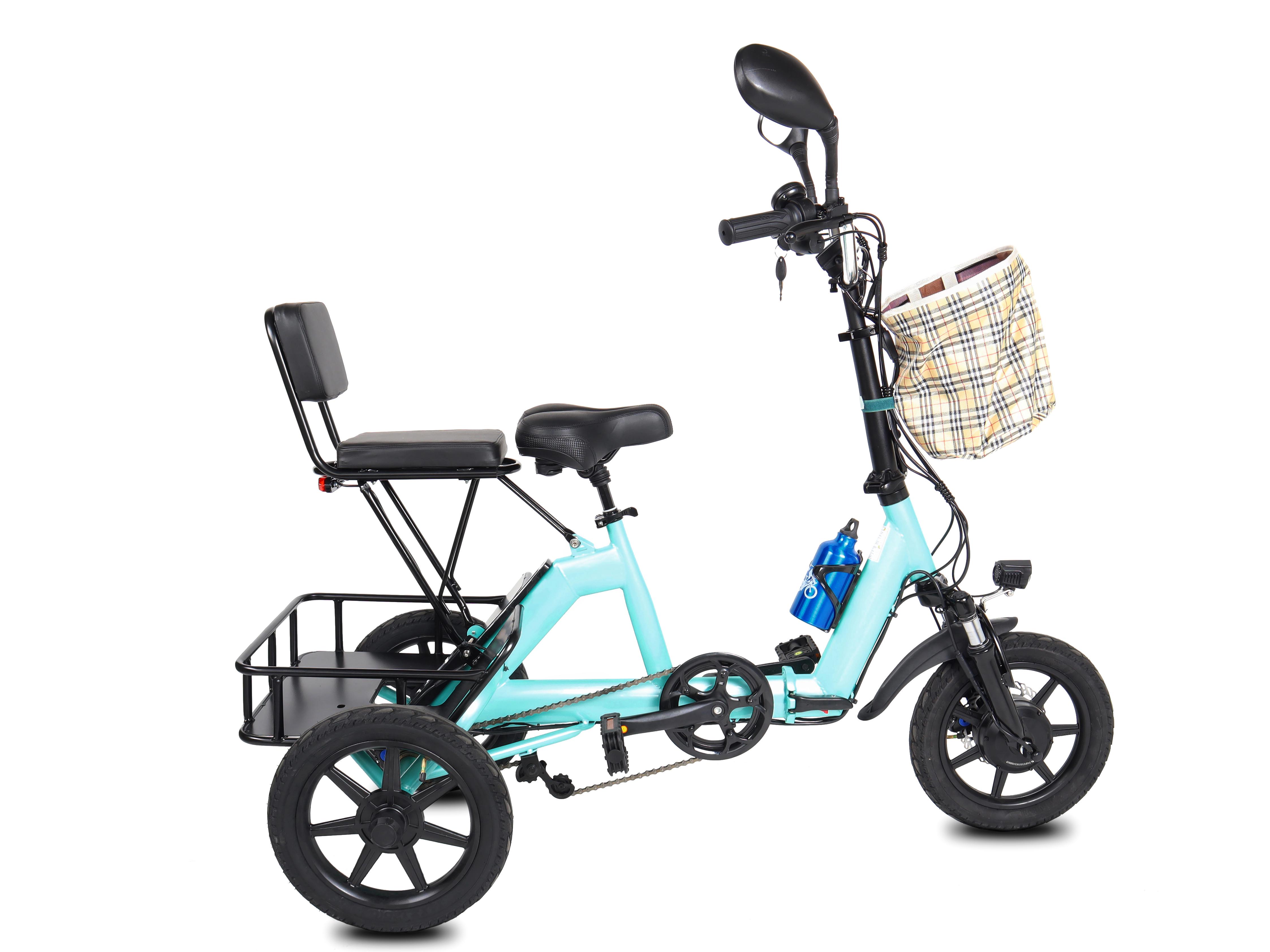 Електровелосипед складний триколісний VELOMOTOR COMFORT CARGO - фото 2