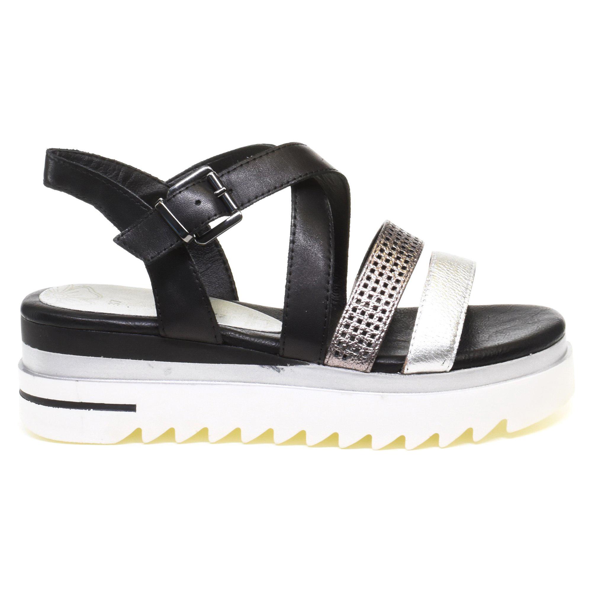 Сандалии женские Marco Tozzi р. 40 Черный/Серебряный (069916-40) - фото 7