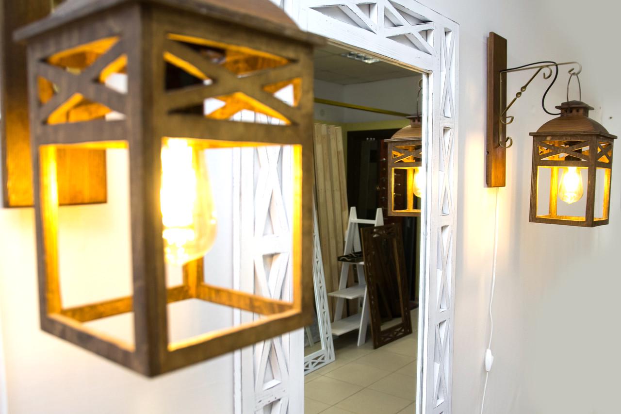 Бра Древоделя Ретро 50х28х17 см Орех (011003) - фото 6 Бра Древоделя Ретро 50х28х17 см Орех (011003) - фото 6