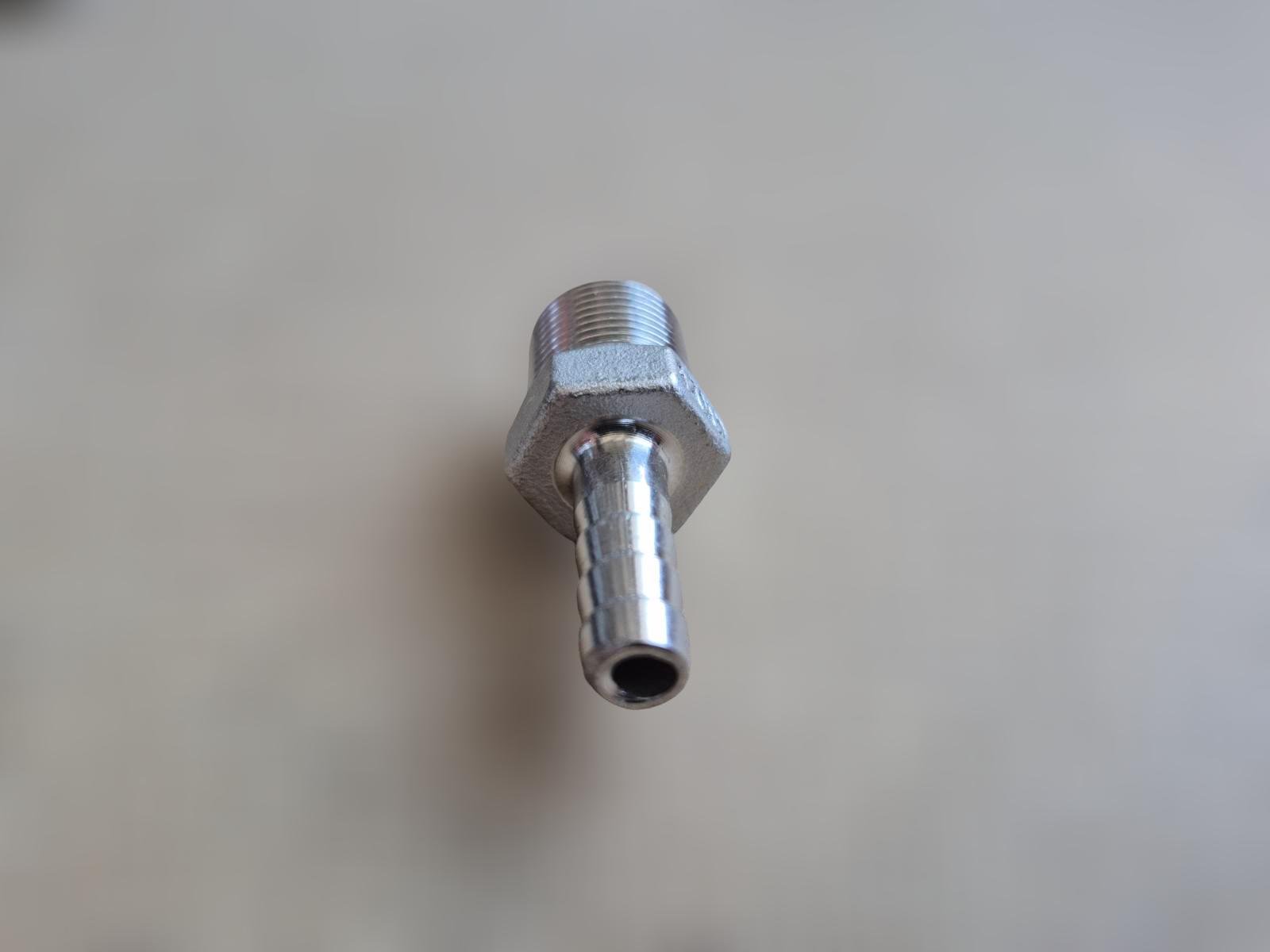 Штуцер шланговий різьбовий DN10 AISI304 BSPP Class-150 ялинка н/ж сталь 8 мм 3/8" (29203126) - фото 6 Штуцер шланговий різьбовий DN10 AISI304 BSPP Class-150 ялинка н/ж сталь 8 мм 3/8" (29203126) - фото 6