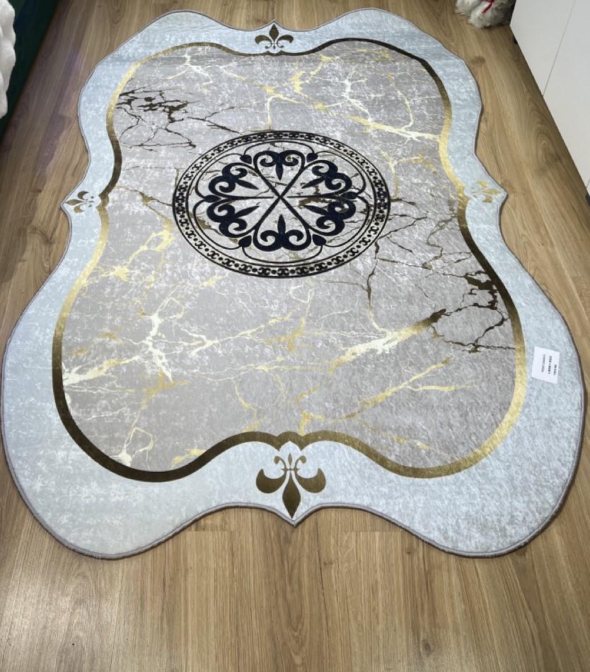 Килим безворсовий Gold Kilim на силіконовій основі з мікровелюру 120x180 см (1010-02)