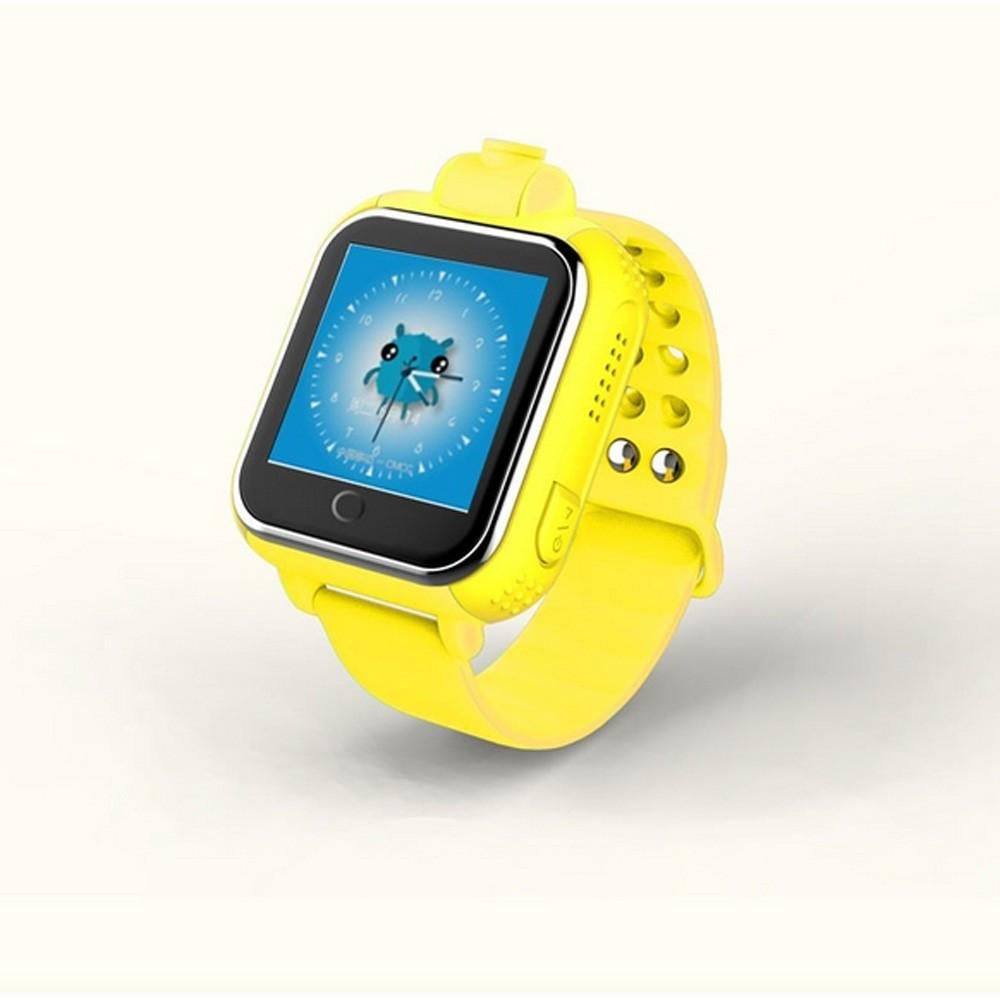Дитячий смарт-годинник SUNROZ Q730 з GPS 1,54" 600mAh Жовтий (SUN0911)