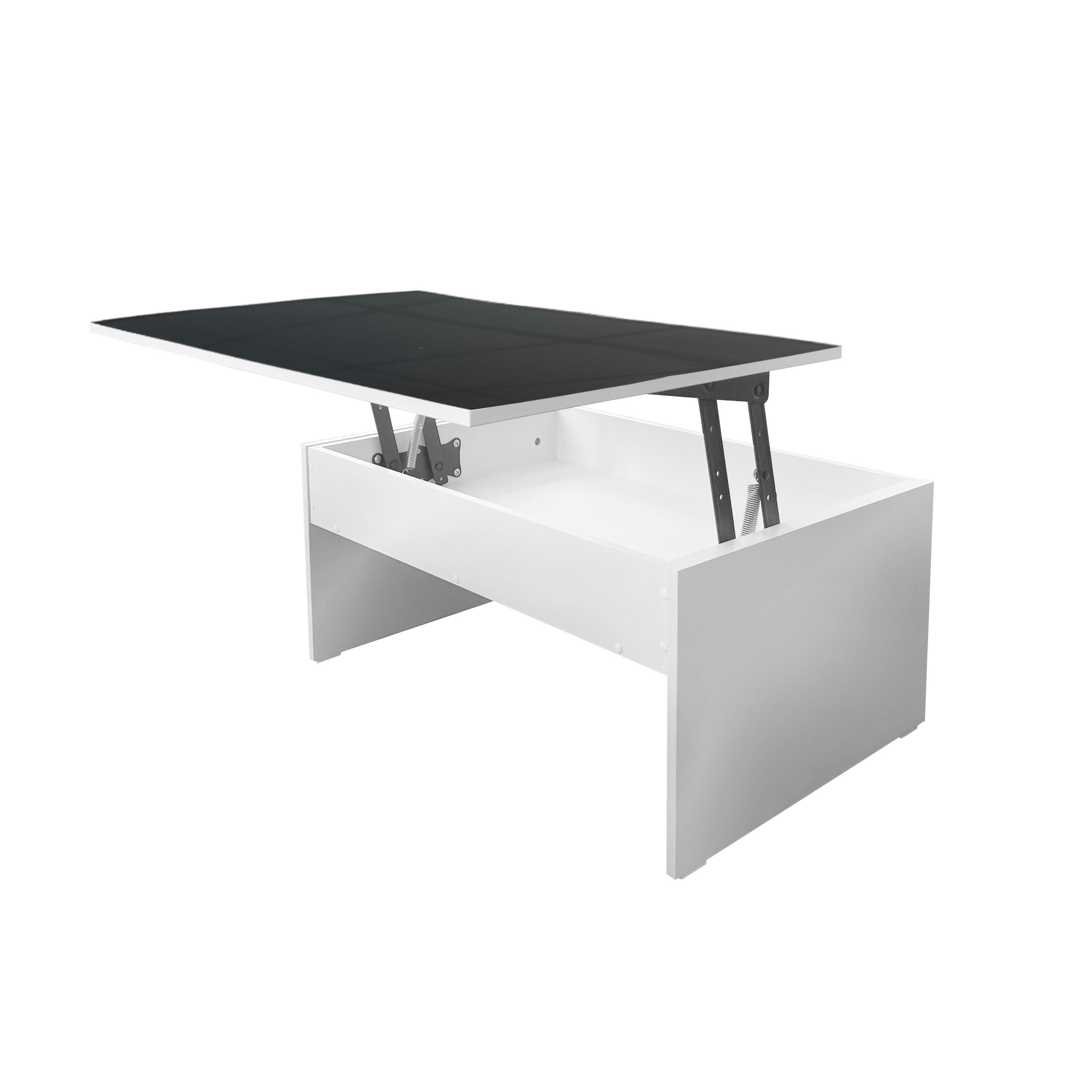 Стіл-трансформер Art In Head Desk Glass 910x404x410 мм Білий діамант/Графітовий (521011416) - фото 2 Стіл-трансформер Art In Head Desk Glass 910x404x410 мм Білий діамант/Графітовий (521011416) - фото 2