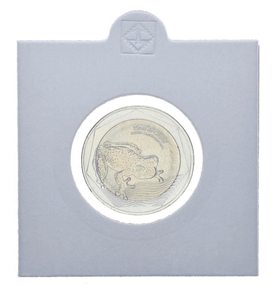 Коллекционная монета Колумбия 500 песо 2016 UNC Жаба Лягушка (km#298)