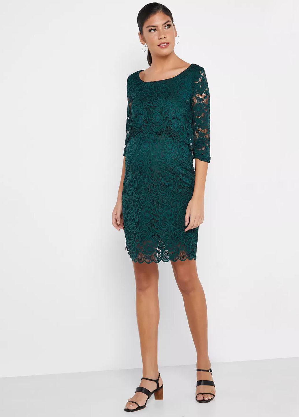 Сукня для вагітних Mamalicious L Зелений (20006979b51)