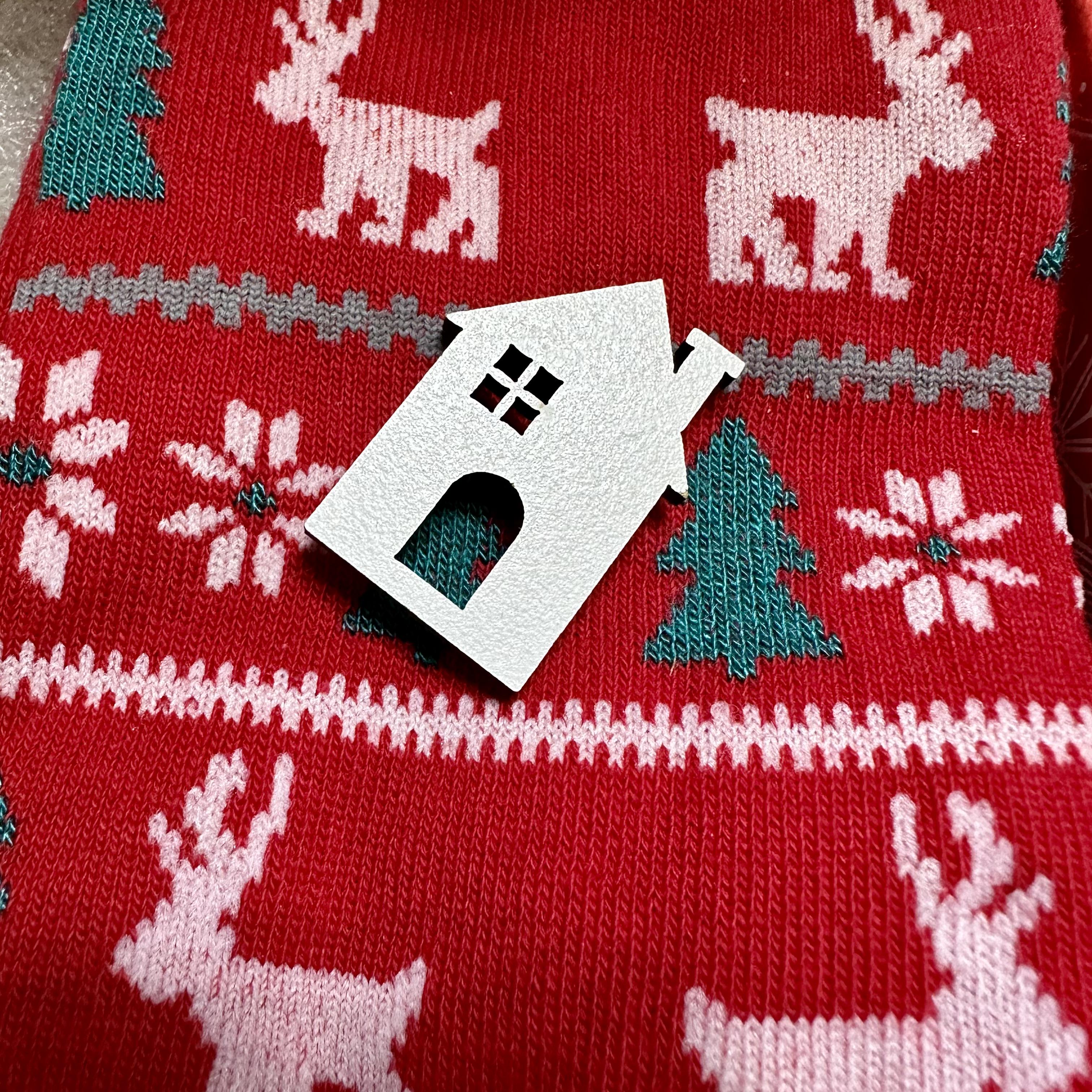 Набір подарунковий із новорічними шкарпетками та іграшкою - фото 4 Набір подарунковий із новорічними шкарпетками та іграшкою - фото 4