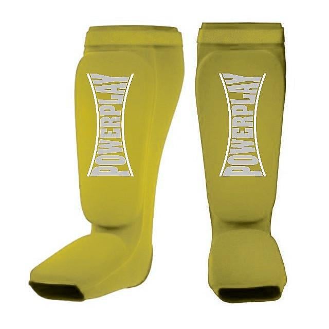 Защита голени и стопы PowerPlay 3054 Classic Shin S Оливковая (3019820986)