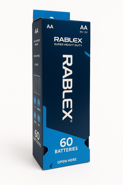 Батарейка солевая Rablex AA R6 пальчик (1394) Батарейка солевая Rablex AA R6 пальчик (1394)