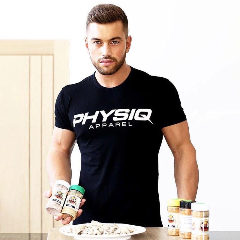 Футболка Wolf Fitness XXL Чорний (6827)