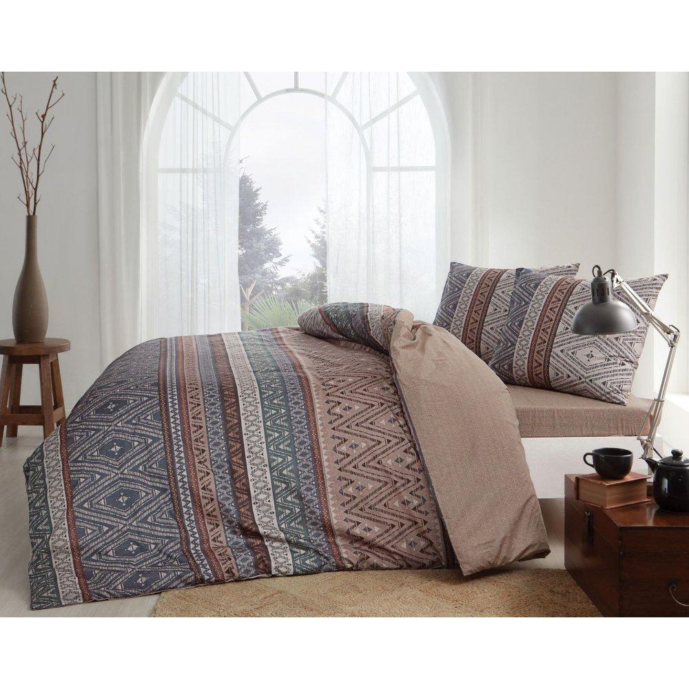 Постельное белье TAC Arturo tabacco v01 евро Табачный (svt-2000022297127)