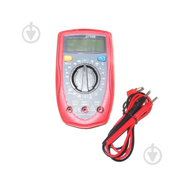 Мультиметр тестер цифровой HLV UT33D DT (008286) - фото 3
