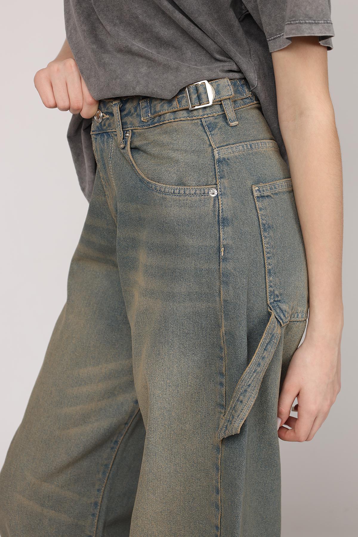 Джинсы женские Horseshoe ЦБ-00271102 р. 46 Голубой (SKT001047824) - фото 9