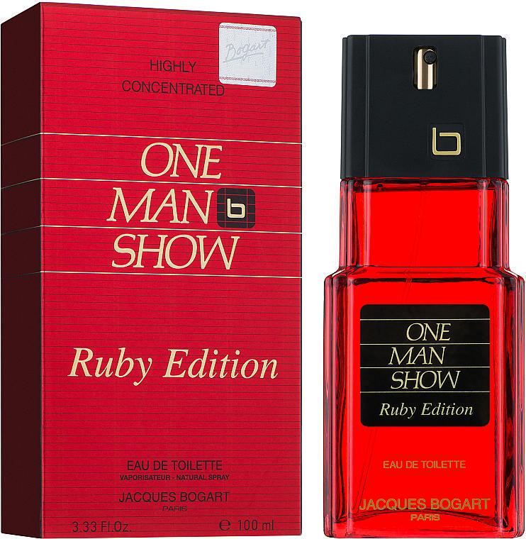Туалетная вода для мужчин Jacques Bogart One Man Show Ruby Edition 100 мл (375359)