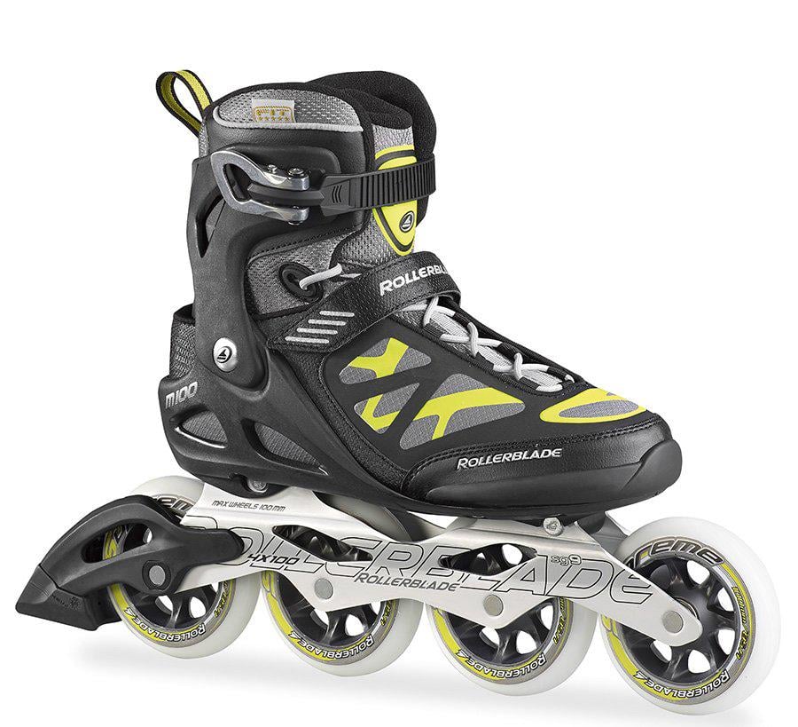 Роликові ковзани Rollerblade MACROBLADE 100 р. 41,5 Чорний/Жовтий (U1611977036768.952 - 2)