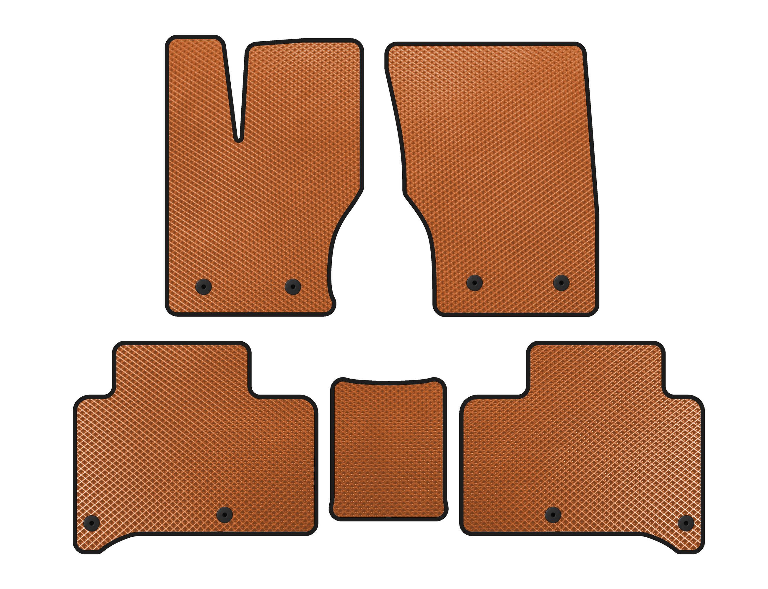 Коврики EVA Digital Designs для Range Rover Sport 2013-2022 гг. Оранжевый (144712)