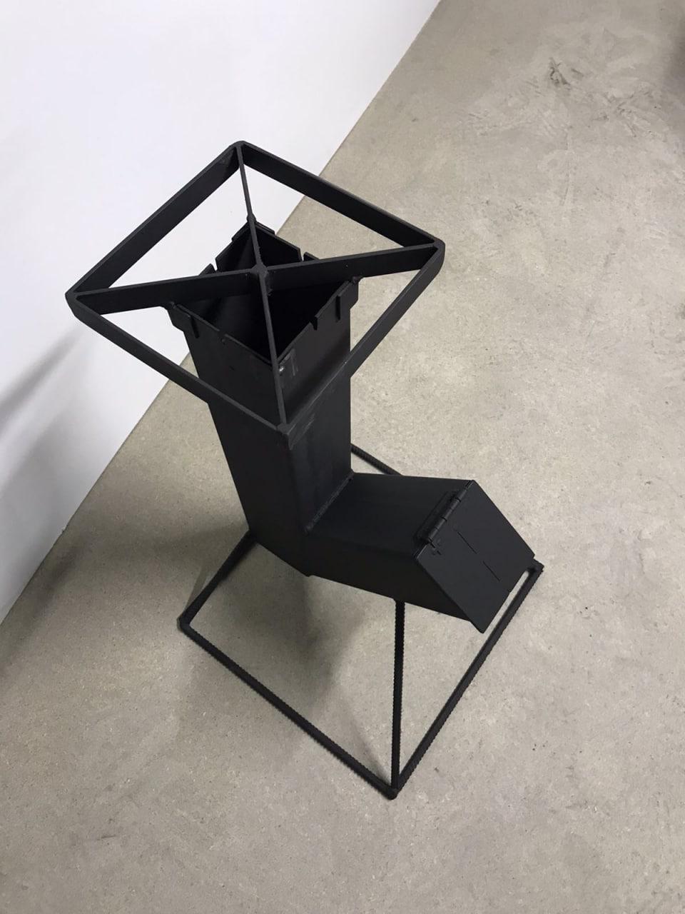 Печь-буржуйка для приготовления пищи на улице ТУ-1 некрашеная (5-45-ТУ-1-3мм) - фото 2 Печь-буржуйка для приготовления пищи на улице ТУ-1 некрашеная (5-45-ТУ-1-3мм) - фото 2