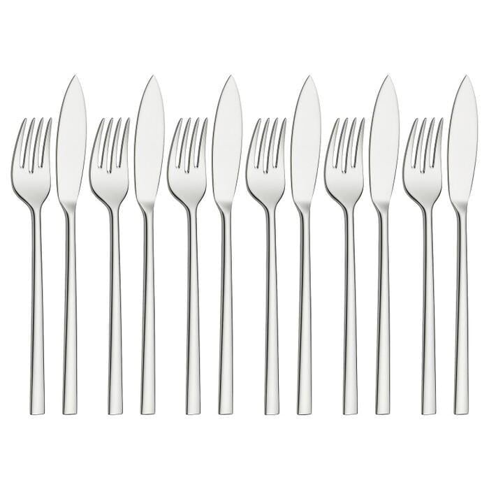 Набор столовых приборов для рыбы WMF Sonic Cromargan protect® 12 пр.