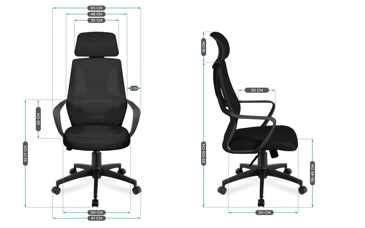 Кресло офисное Markadler Manager 2.8 Black - фото 6 Кресло офисное Markadler Manager 2.8 Black - фото 6
