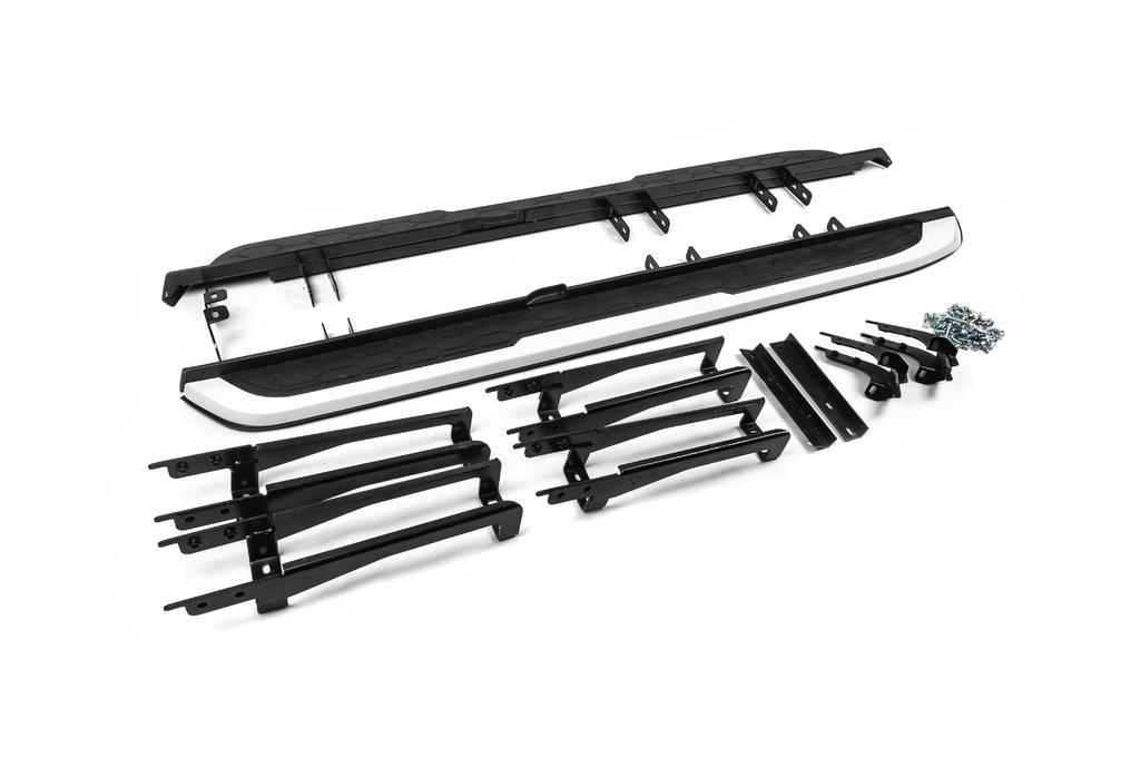 Боковые подножки OEM Libao Cixtai для Honda CRV 2017-2022 гг. алюминий/пластик Серый