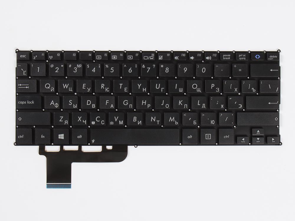 Клавиатура для ноутбука ASUS X201/X202/S200 RU/EN Black