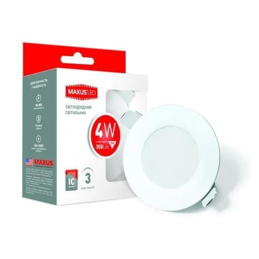 Точечный светильник врезной светодиодный SDL 4W 3000K (1-SDL-001-01)