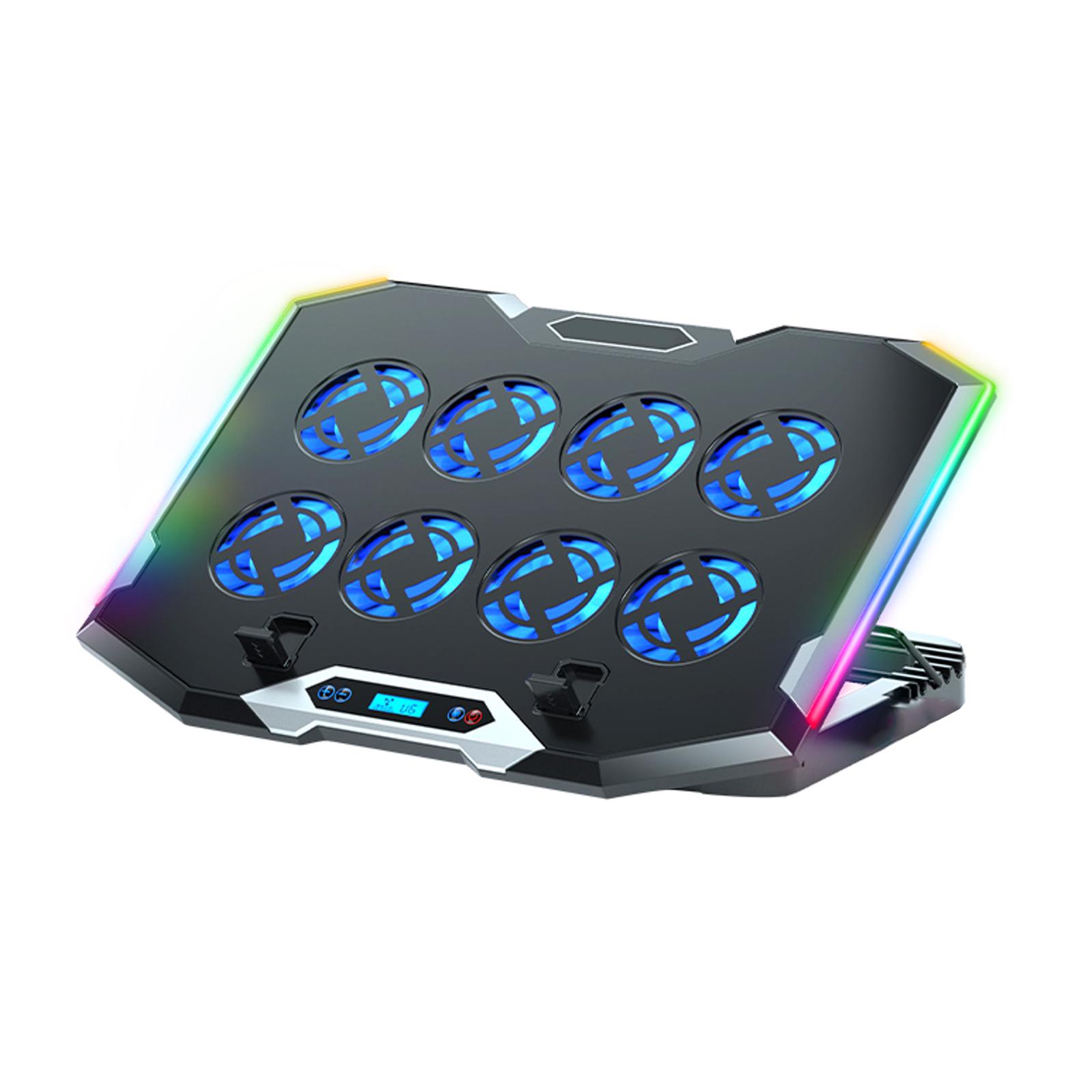 Подставка для ноутбука DYXON MEGAFREEZE 14 Gaming PRO RGB illumination Black (DXNMGFGP14B)