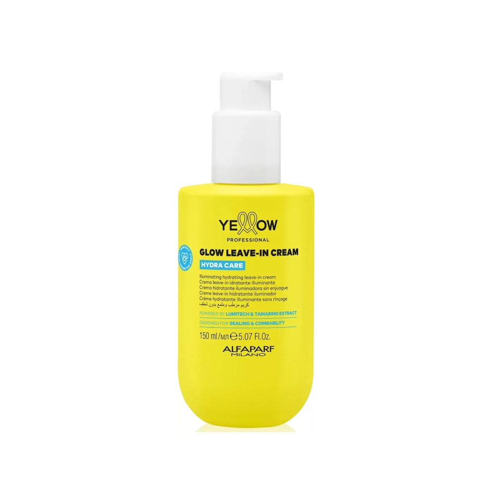 Крем незмивний для зволоження і блиску волосся Yellow Glow Leave-in Cream Hydra Care 150 мл