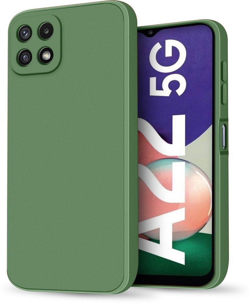 Силиконовый чехол HardCorner Samsung Galaxy A22 5G A226 (с микрофиброй) Khaki (36127-17) Силиконовый чехол HardCorner Samsung Galaxy A22 5G A226 (с микрофиброй) Khaki (36127-17)
