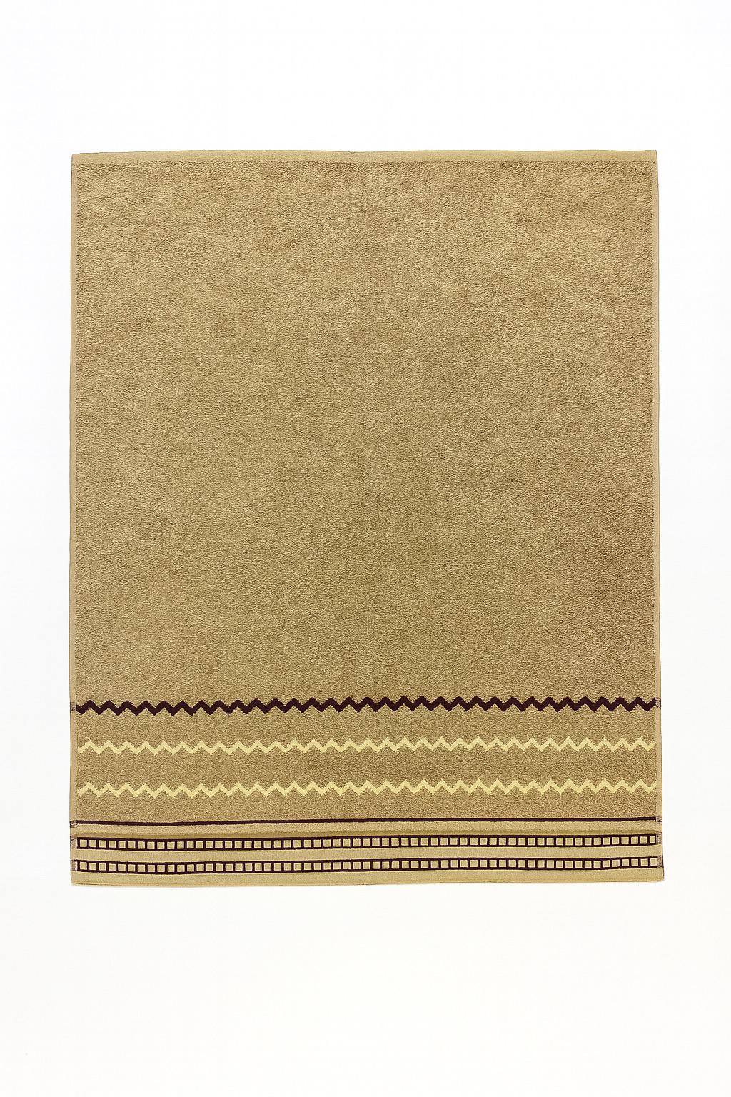 Полотенце махровое 70х140 см Бежевый (4726) Полотенце махровое 70х140 см Бежевый (4726)