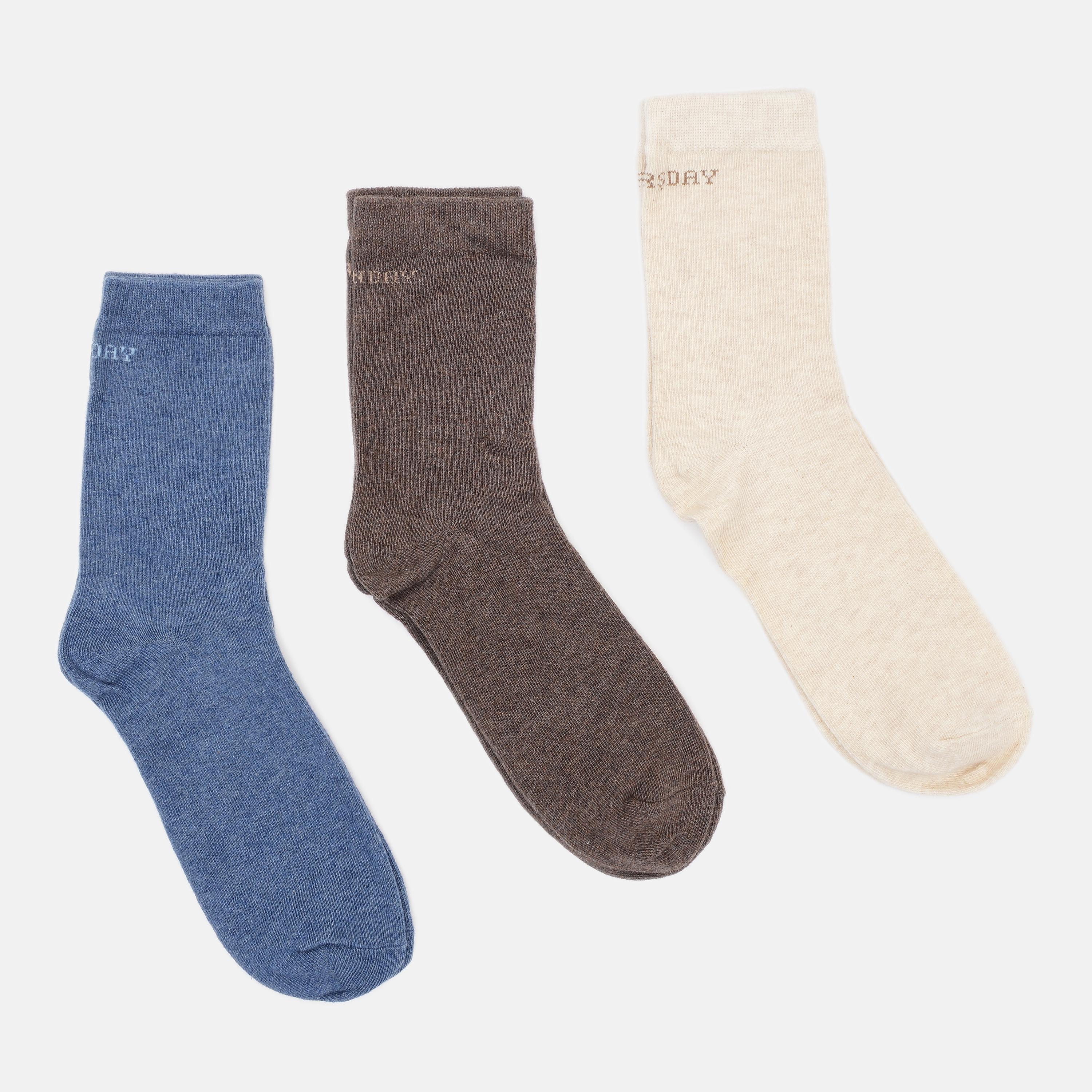 Шкарпетки C&A р. 35-38 3 пари Синій/Коричневий (24093332562)