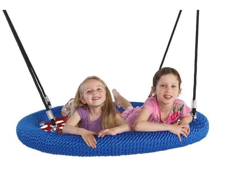 Гойдалка Гніздо KBT Rosette для громадського користування 100 см Червоний (2581635211) - фото 2