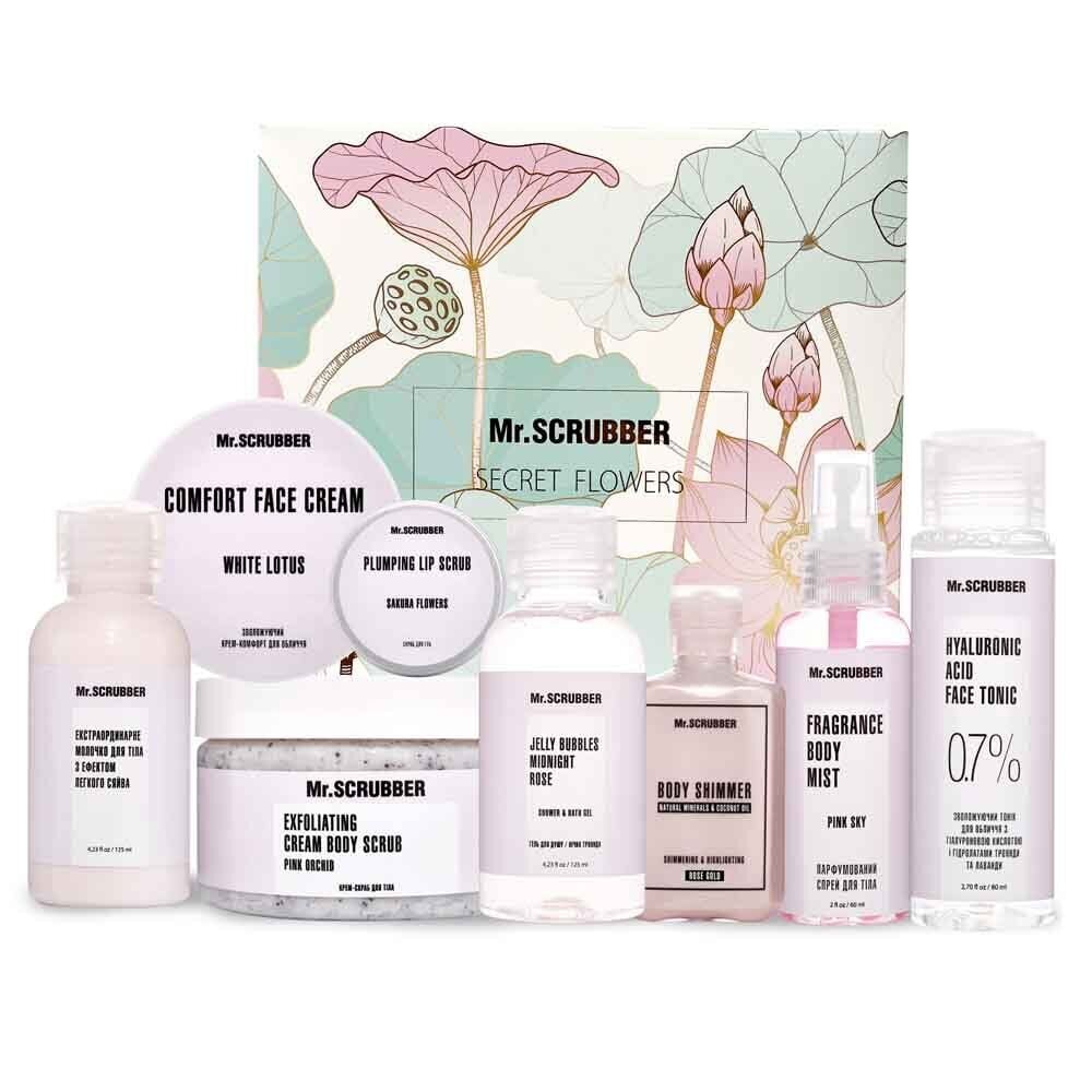Адвент календарь Mr.Scrubber Secret Flowers beauty box