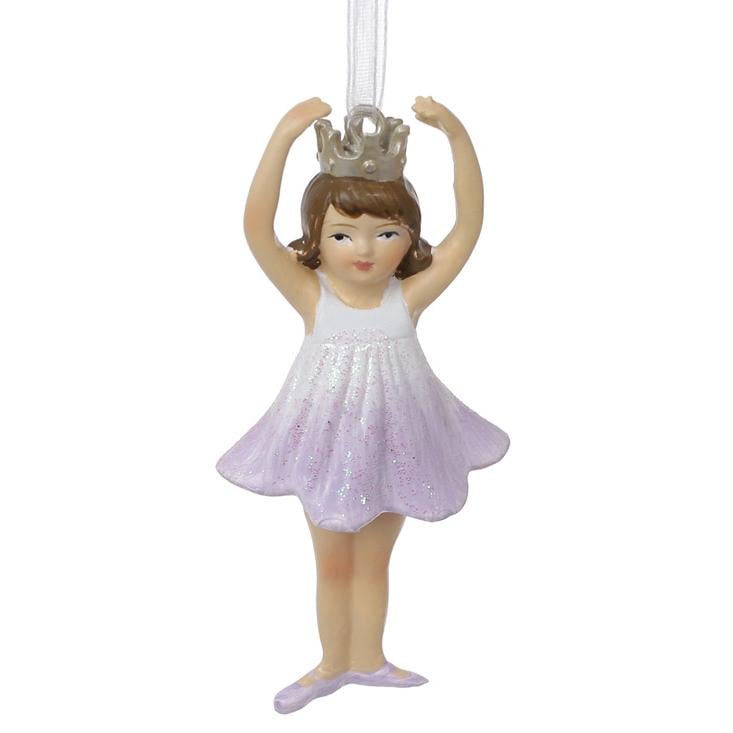 Декоративная фигурка на подвесе BonaDi Маленькая Балерина-2 8,5 см (K07-227)