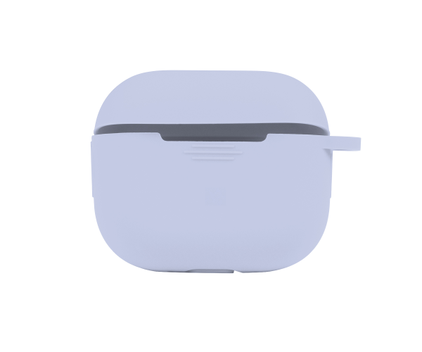 Чехол-футляр для наушников Silicone Case with microfibra для Samsung Buds FE/Buds 2/Buds 2 Pro/Buds Live Lilac