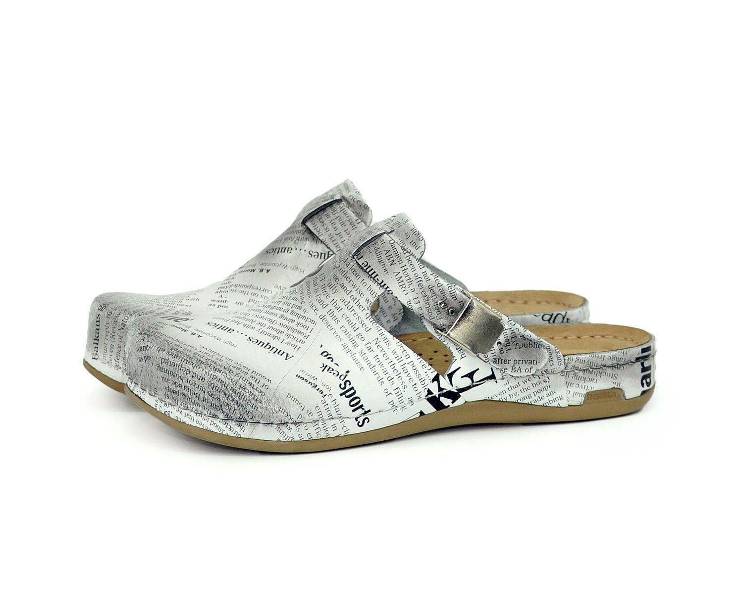 Женские сабо кожаные Leon 950 Пресса р. 38 - фото 2