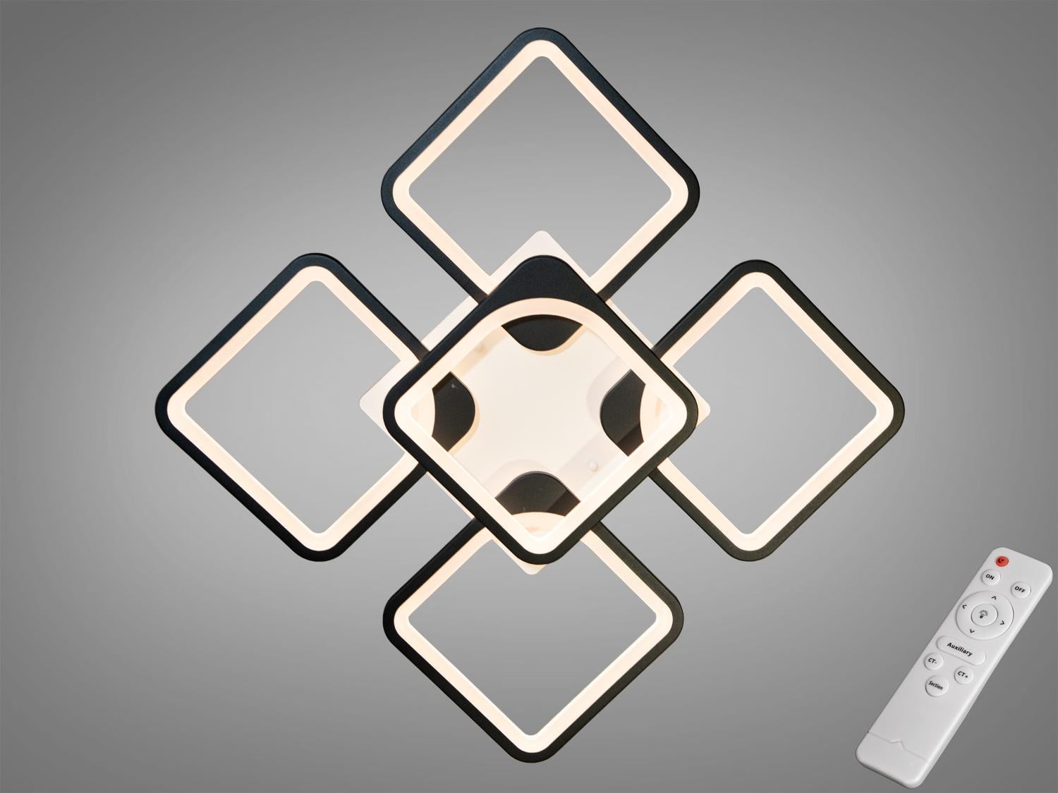 Люстра LED Diasha 115W 8060/4/1BK Черный