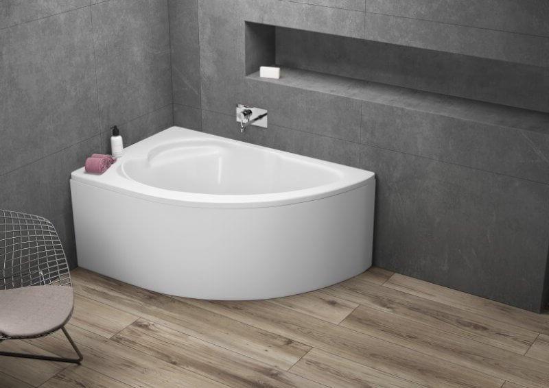 ᐉ Угловая ванна Polimat standard левая 130x85 см • Купить в Киеве ...