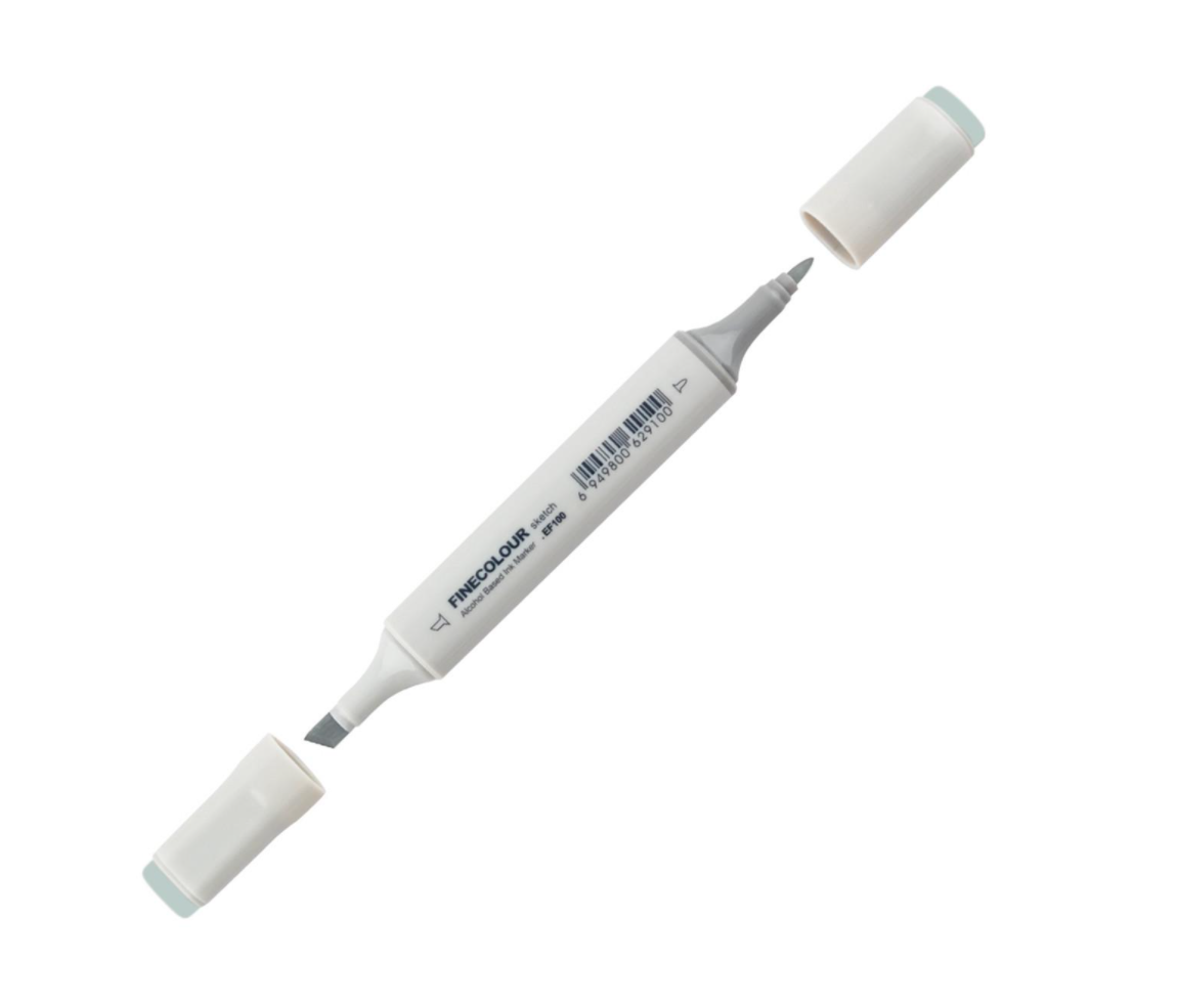 Маркер спиртовий Finecolour Sketchmarker 062 BG62 Зелено-сірий (EF100-62)