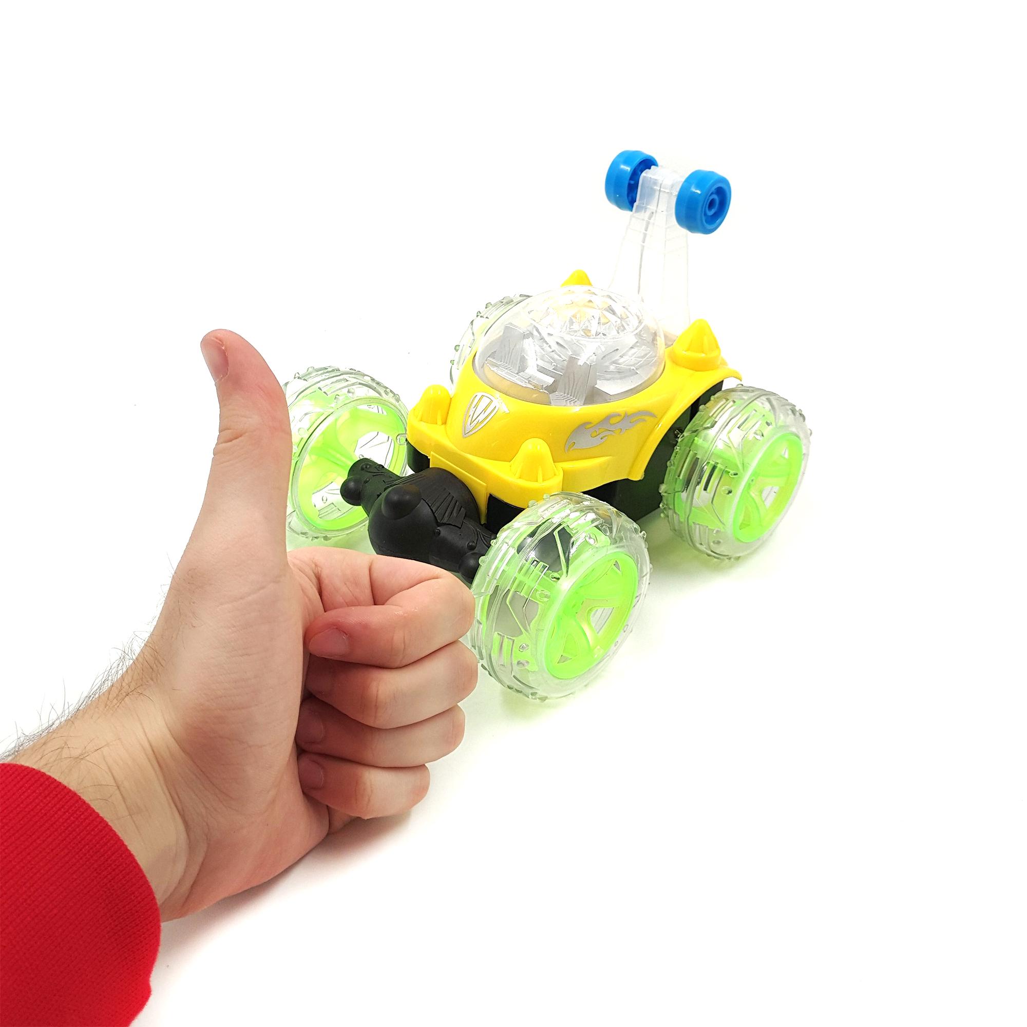 Машинка вездеход Great Universe на радиоуправлении с подсветкой и музыкой 48 V 16 см Желтый (77463jj) - фото 7 Машинка вездеход Great Universe на радиоуправлении с подсветкой и музыкой 48 V 16 см Желтый (77463jj) - фото 7