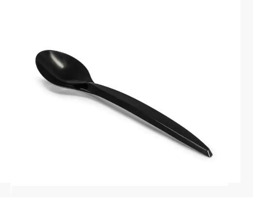 Ложка кофейная 13 см 100 шт. Черный (13 608)