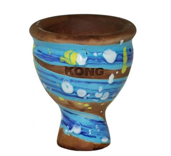 Чаша для кальяна Kong Mummy Glaze Space Van Gogh Blue (12203)
