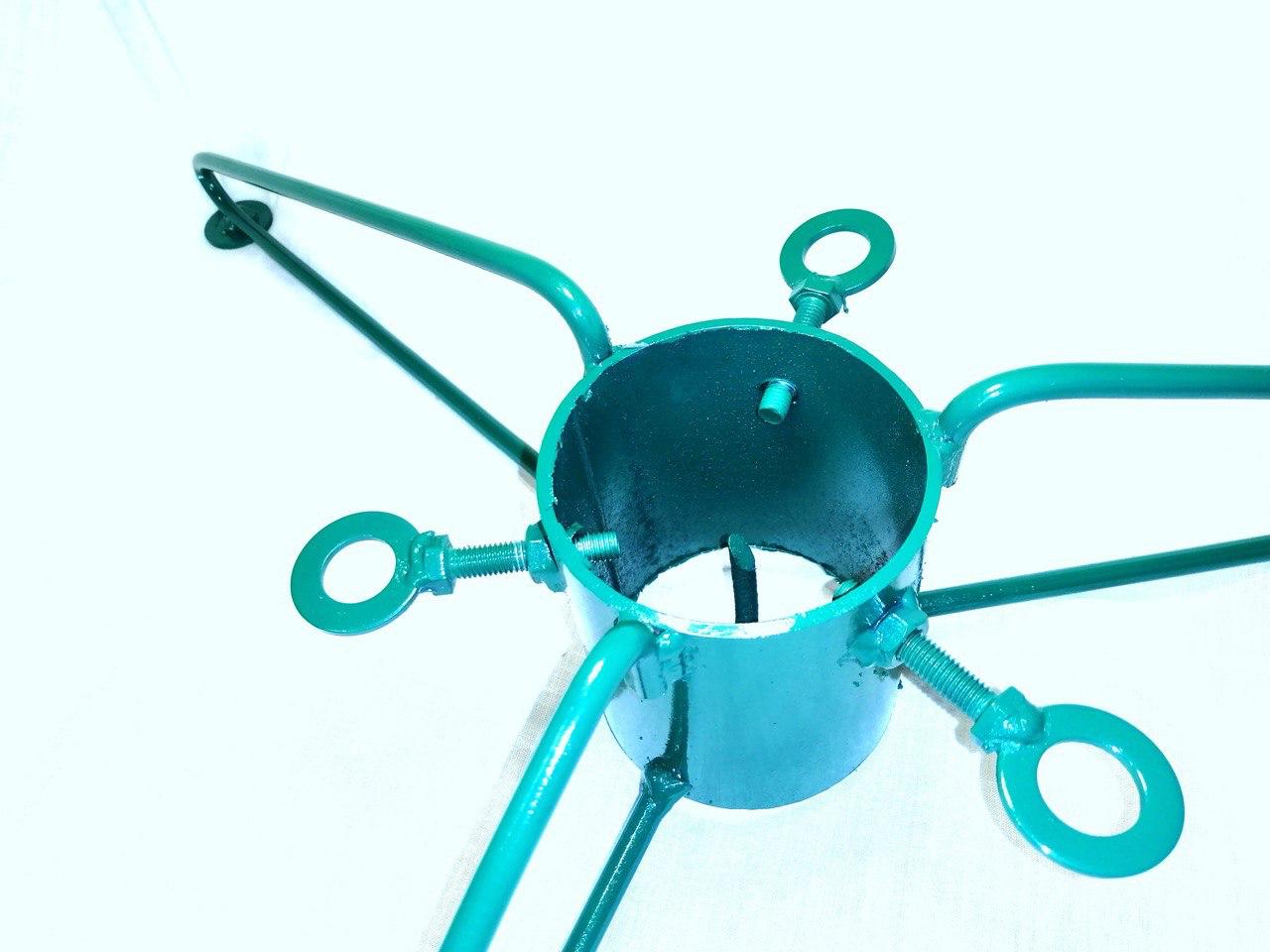 Підставка під ялинку металева Зелений (29434961) - фото 4 Підставка під ялинку металева Зелений (29434961) - фото 4