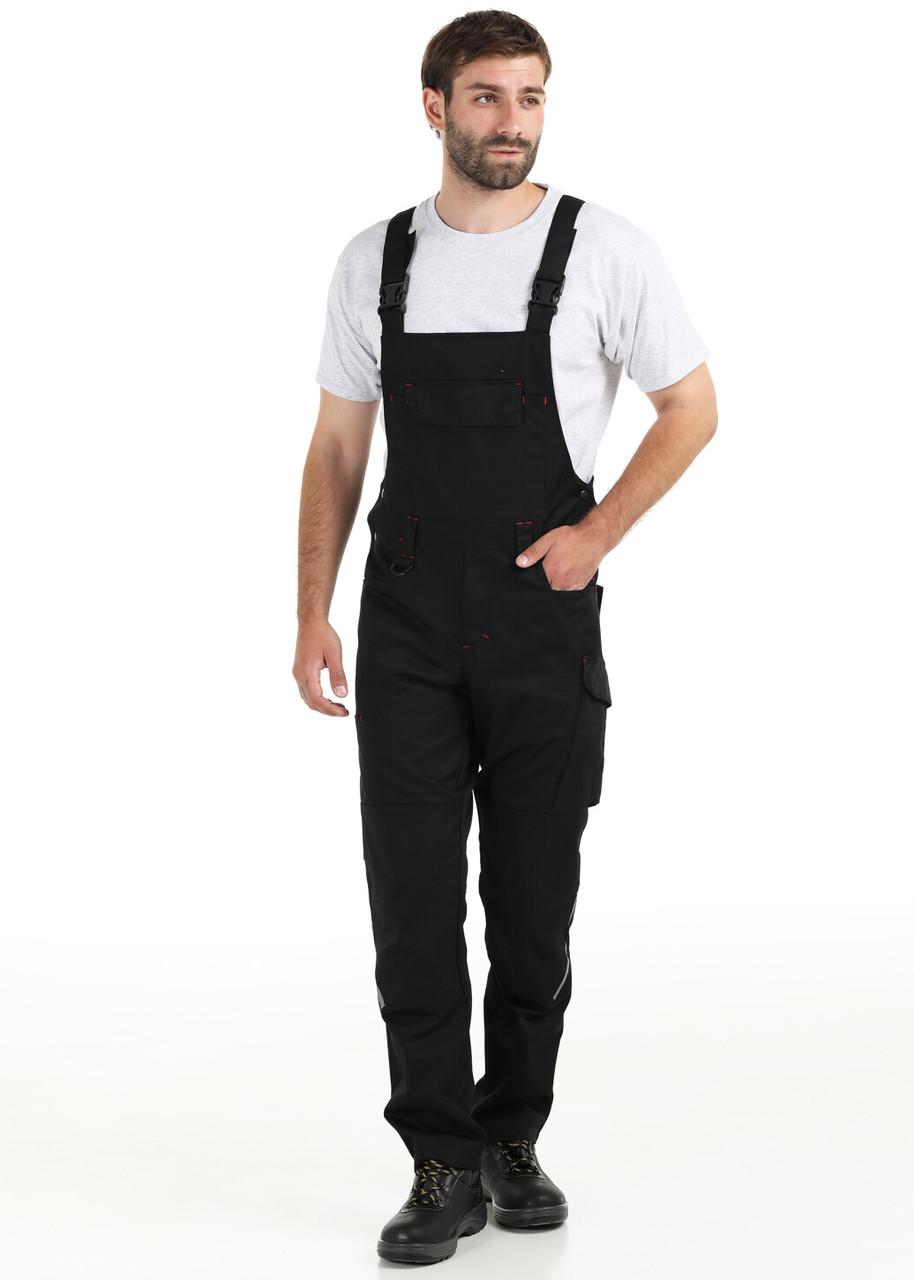 Полукомбинезон рабочий Патриот 55500037 р. 52-54 180-191 см Черный (2564966964) - фото 2