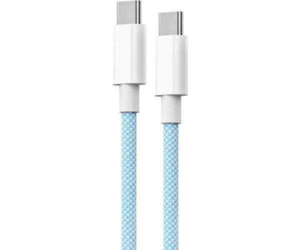 Кабель Data Gelius iCable GP-UCN010 Type-C-Type-C 1,2 м 60W Light Blue (0100000099414)