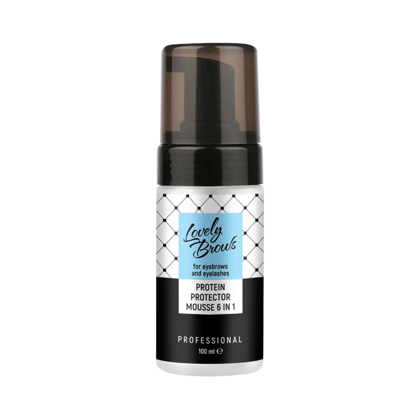 Мусс-протектор протеиновый для защиты волосков бровей и ресниц Lovely Brows 6в1 100 мл (12624650)
